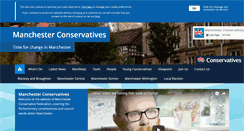 Desktop Screenshot of manchesterconservatives.com