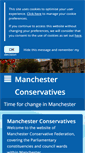 Mobile Screenshot of manchesterconservatives.com