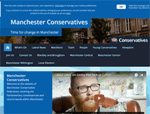 Tablet Screenshot of manchesterconservatives.com